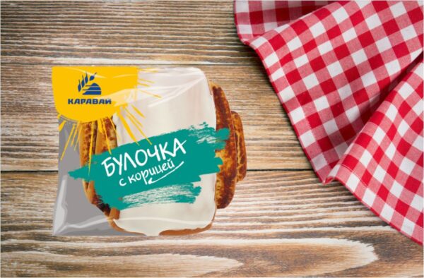 Каравай Булочка с корицей 85 гр.
